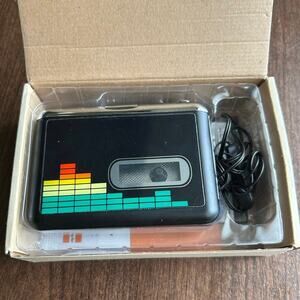 USB Cassette to MP3 Converter Portable Walkman Cassette Audio Player